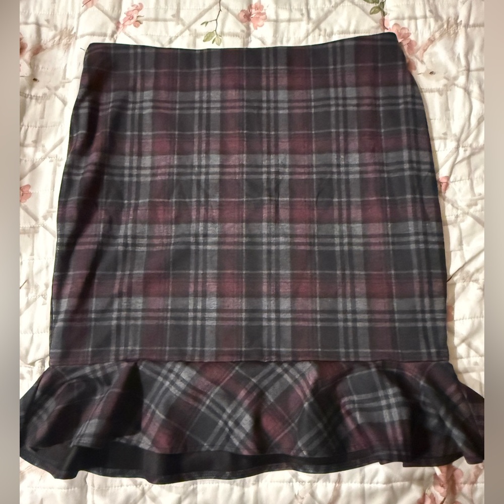 Carol Wren Plaid Shirt XL
